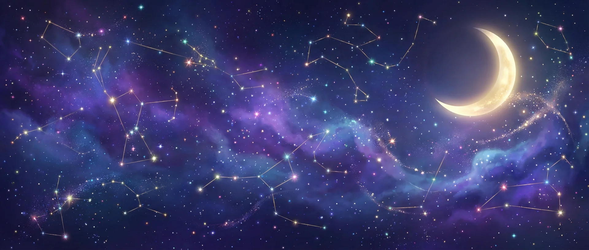 星空背景 - 智取威虎山 720p | 每日星座运势与塔罗占卜